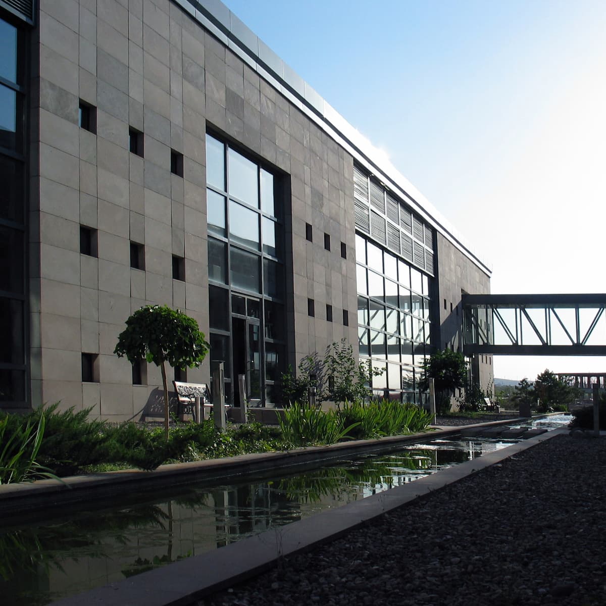 ODTÜ TEKNOKENT İkizler building and courtyard in Ankara